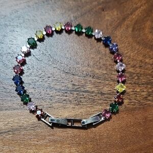 Pretty Bird Multicolor Gemstone Bracelet